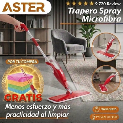 Trapero Spray de Microfibra + Kit de Limpieza GRATIS